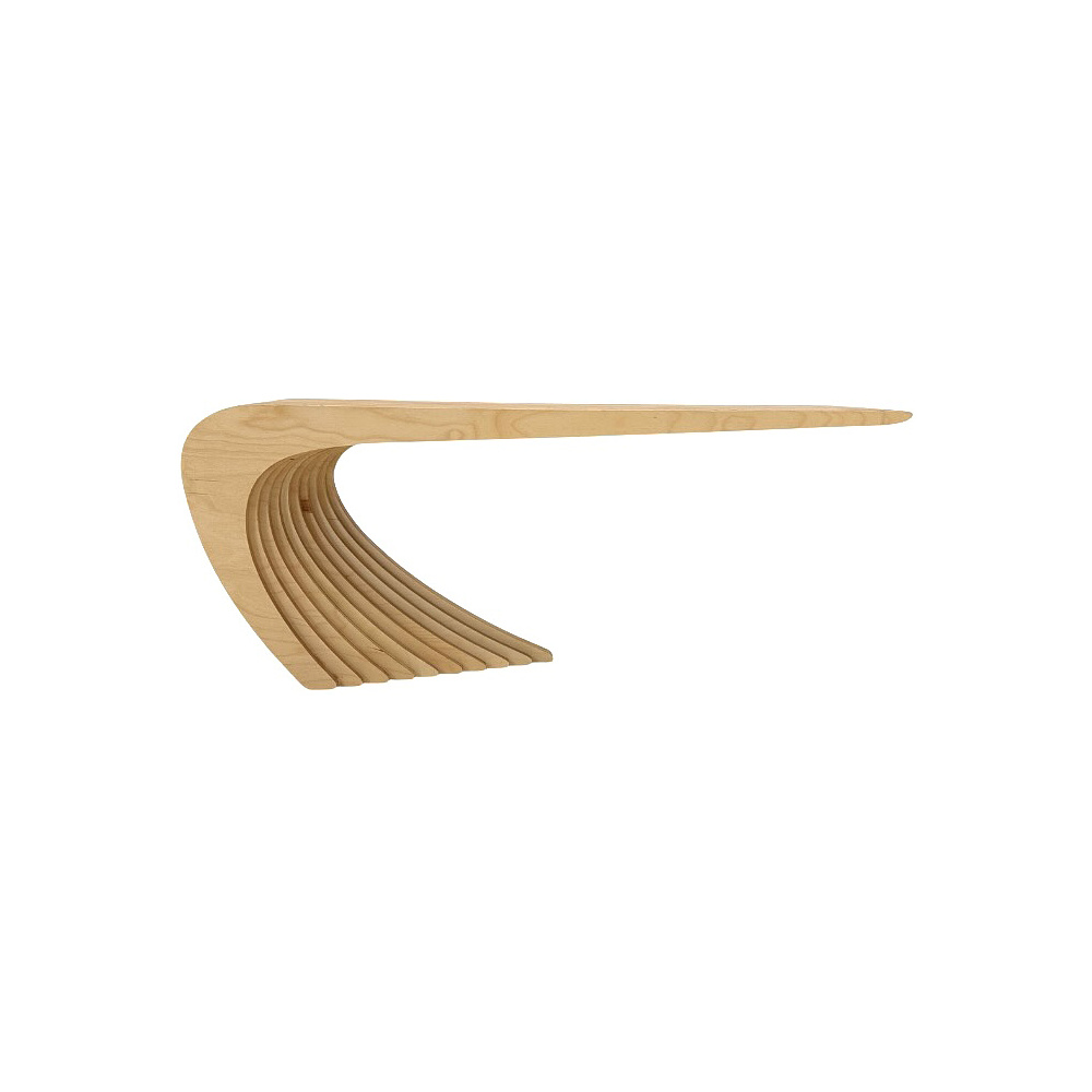 Журнальный столик Karlinwood GAP L 1170х360х470 мм, фанера натуральная