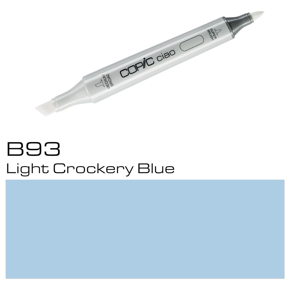 Маркер перманентный "Copic ciao", B-93 светлый фаяновый синий