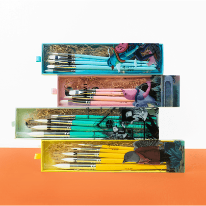 Набор кистей для рисования "Himi Miya Little Bird", синтетика, 5 шт - 15