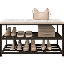 Обувница ALLERD 2 RION, черный муар