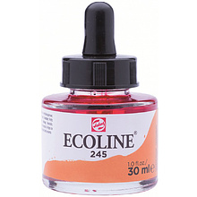 Жидкая акварель "ECOLINE", 245 желтый шафран, 30 мл