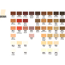 Маркер перманентный двусторонний "Sketchmarker Brush", BR75 клён