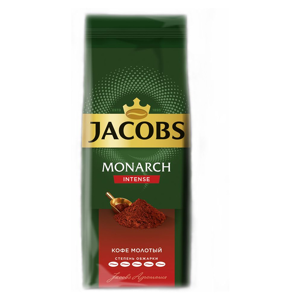 Кофе "Jacobs Monarch" Intense, молотый, 230 г