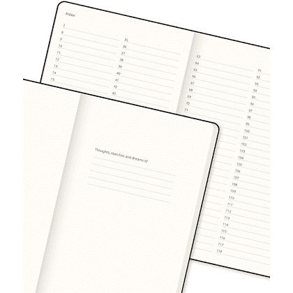 Блокнот "Carapace autumn", А5, 96 листов, линейка, коричневый - 4