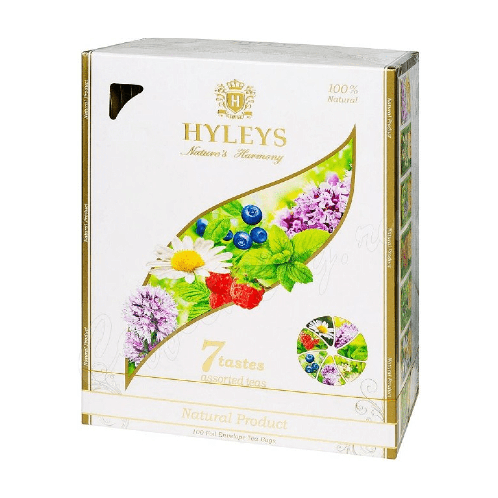 Чай "Hyleys" Гармония Природы, 100 пакетиковx1.5 г, ассорти