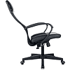 Компьютерное кресло "Бюрократ CH-NOVA LUX", сетка, экокожа, пластик, черный - 6