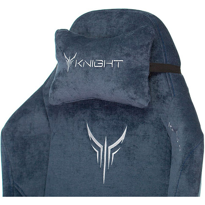 Кресло игровое Бюрократ "VIKING KNIGHT N1 Fabric", ткань, металл, синий - 13