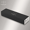 Ручка перьевая Parker "IM Black Lacquer CT", M, металлическая, подарочная упаковка, черный, патрон черный - 5