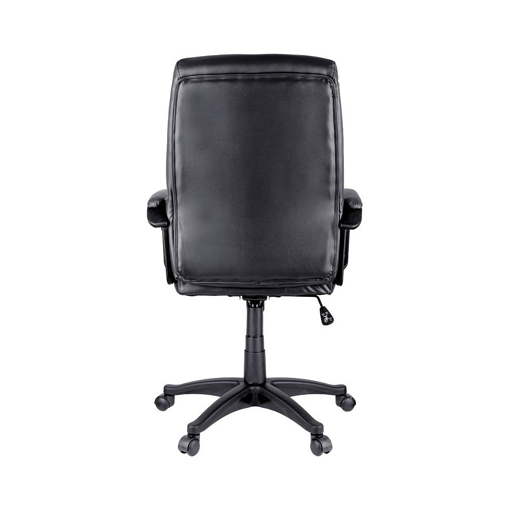 Кресло для руководителя Helmi "HL-E02 Income", экокожа, пластик, черный - 4