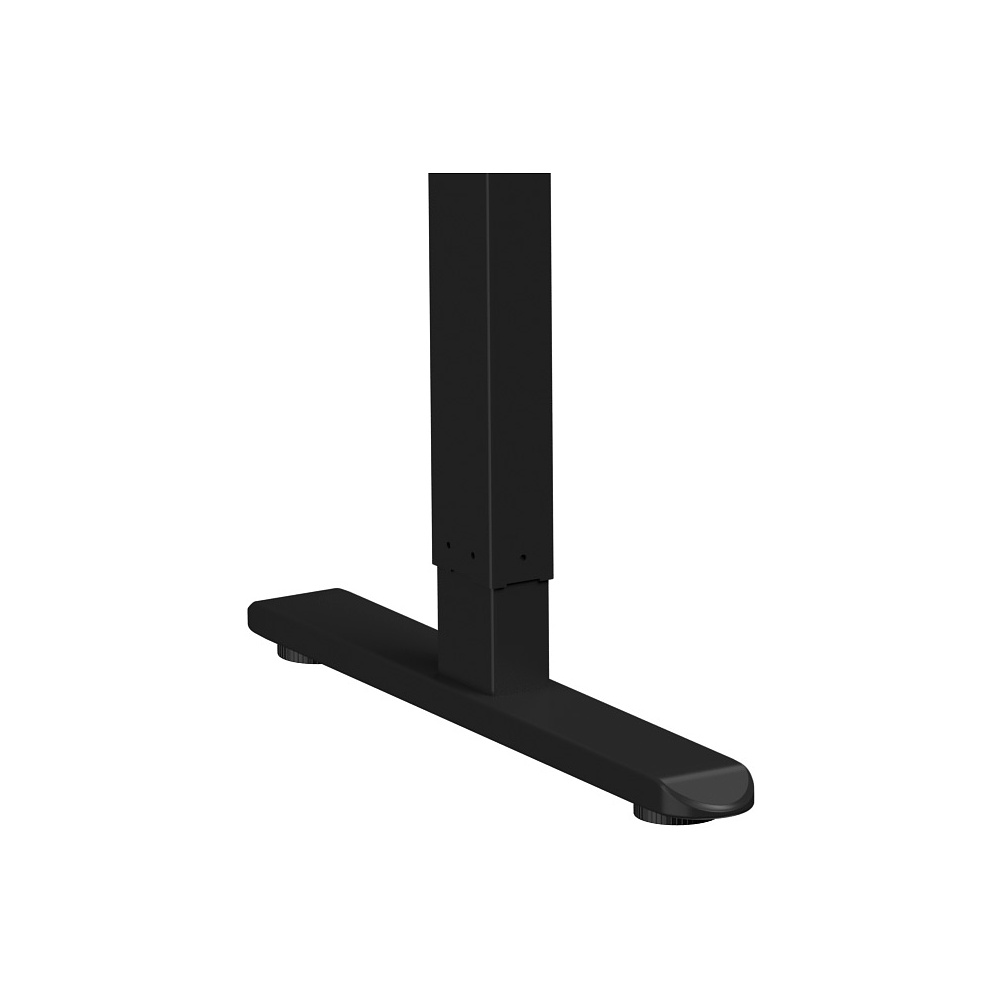 Стол с электроприводом WellDesk Basic 1200x675х18 черный/ясень шимо светлый (9191456+9197779) - 7