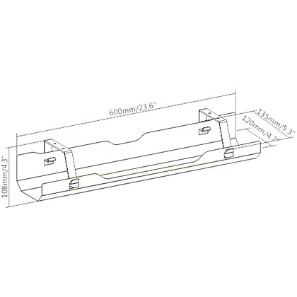 Лоток для проводов Cable Tray WHITE, белый - 5