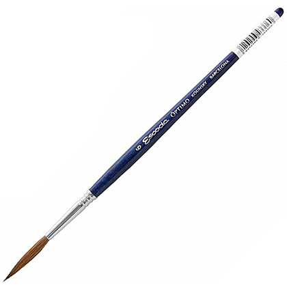 Кисть "Escoda Optimo 1210", колонок, круглая, №6