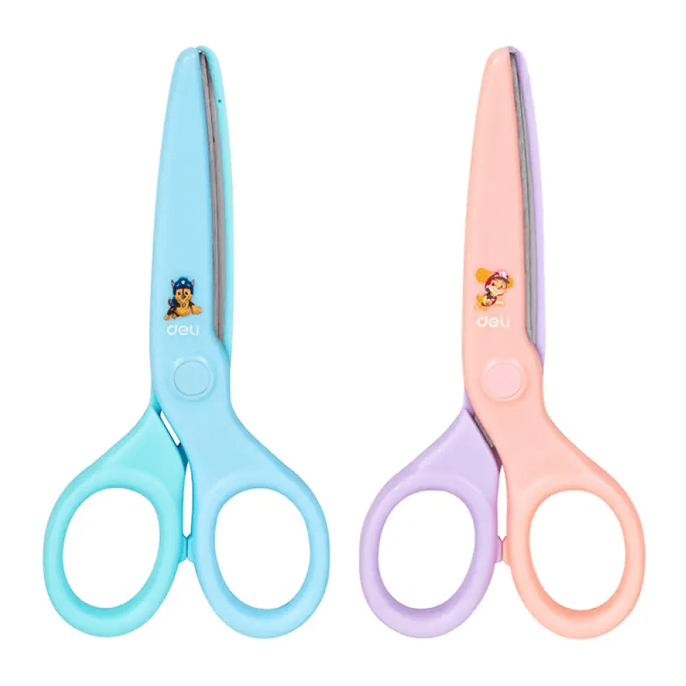 Ножницы "Deli 6023S", 13.5 см, ассорти