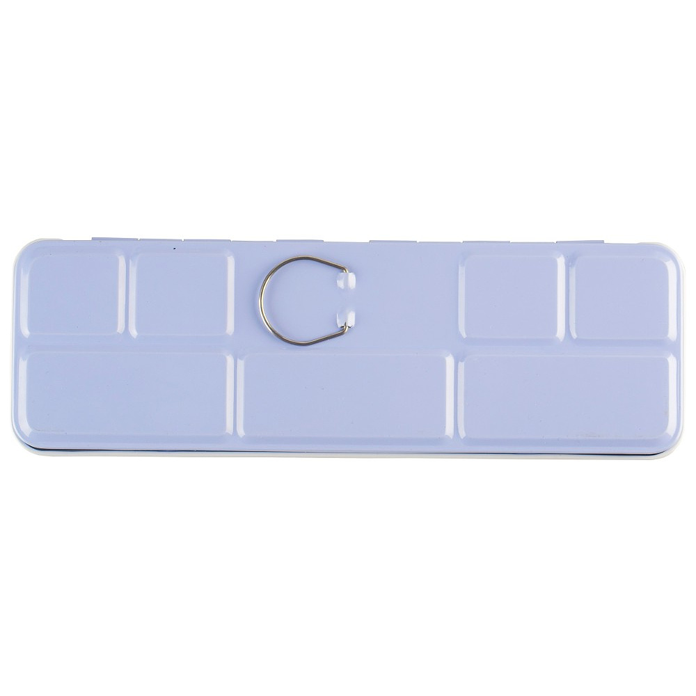 Краски акварельные "Белые ночи", набор 21 цвет, кюветы, метал. пенал - 7