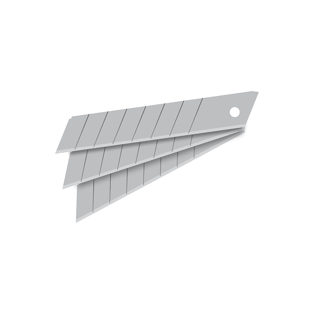 Лезвия для большого ножа "Kangaro Miles", 18 мм, 10 штук - 9