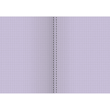 Тетрадь "Smart paper. No 3", А4, 80 листов, клетка, сиреневый - 2
