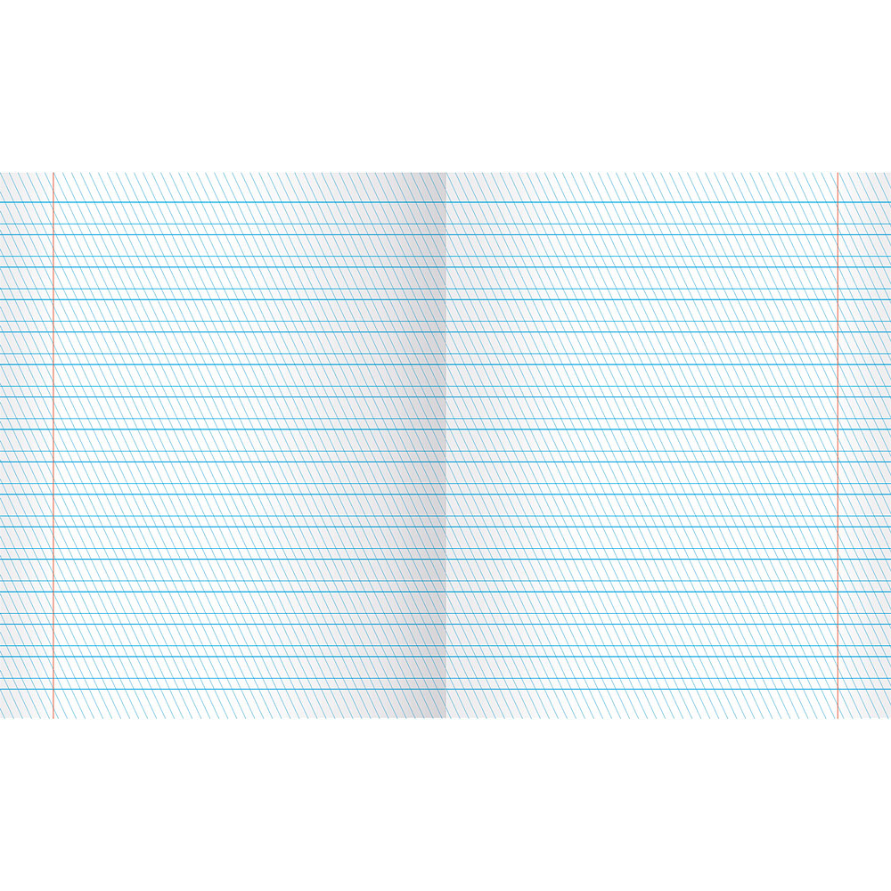 Тетрадь "Любимая палитра", A5, 12 листов, частая косая линейка, ассорти - 2