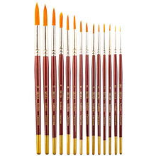 Кисть "Decola", синтетика, круглая, №0