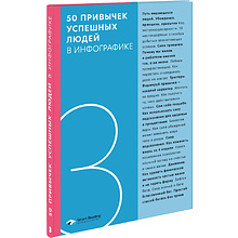 Книга-саммари "50 привычек успешных людей в инфографике"