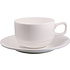 Чашка с блюдцем "WL-993008/AB", фарфор, 220 мл, белый