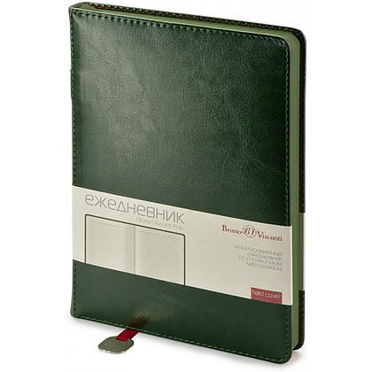 Ежедневник недатированный "Polo", А5, 320 страниц, зеленый