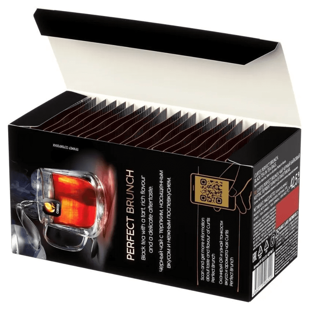 Чай "Curtis. Perfect Brunch", 25 пакетиков х 1.7г, черный, байховый - 4