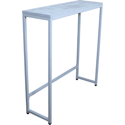 Стол консольный RION ALLERD, белый муар, Энигма