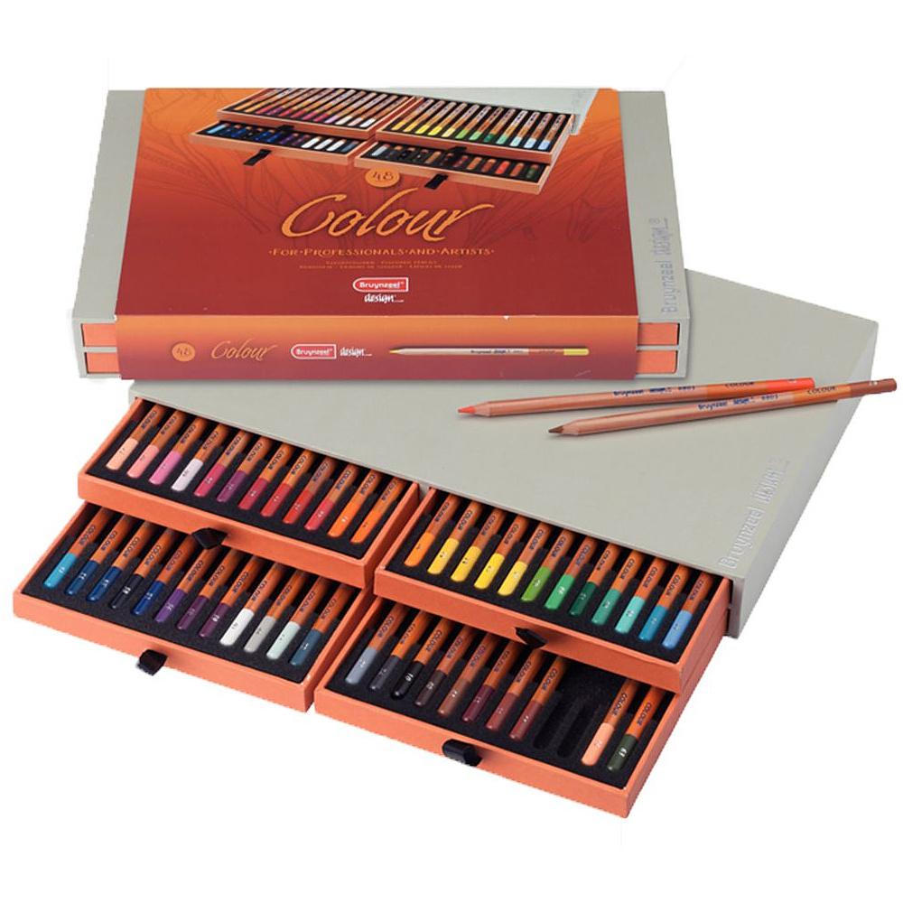 Набор цветных карандашей "Design color", 48 цветов