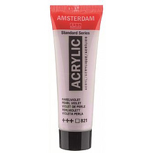Краски акриловые "Amsterdam", 821 фиолетовый перламутровый, 20 мл, туба