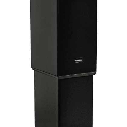 Стол с электроприводом двухмоторный Fit Focus Space Dual (720-1200 мм), черный/Акация Лэйклэнд светлая (регулируемый по высоте каркас арт. 9220296 и столешница арт. 9072453) - 5