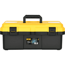 Ящик для инструмента Deli "EDL432620", 455x220x190 мм, пластмасса, с секциями