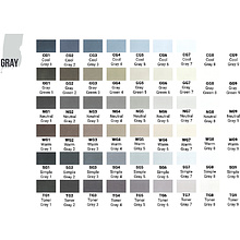 Маркер перманентный двусторонний "Sketchmarker Brush", WG8 теплый серый 8