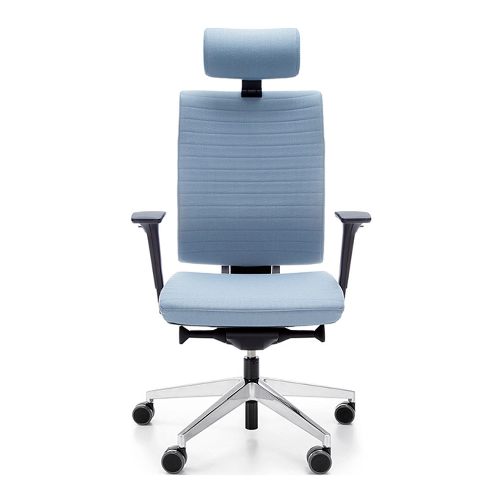 Кресло для руководителя Profim "Motto 11SFL P61PU", пластик, ткань, синий - 3