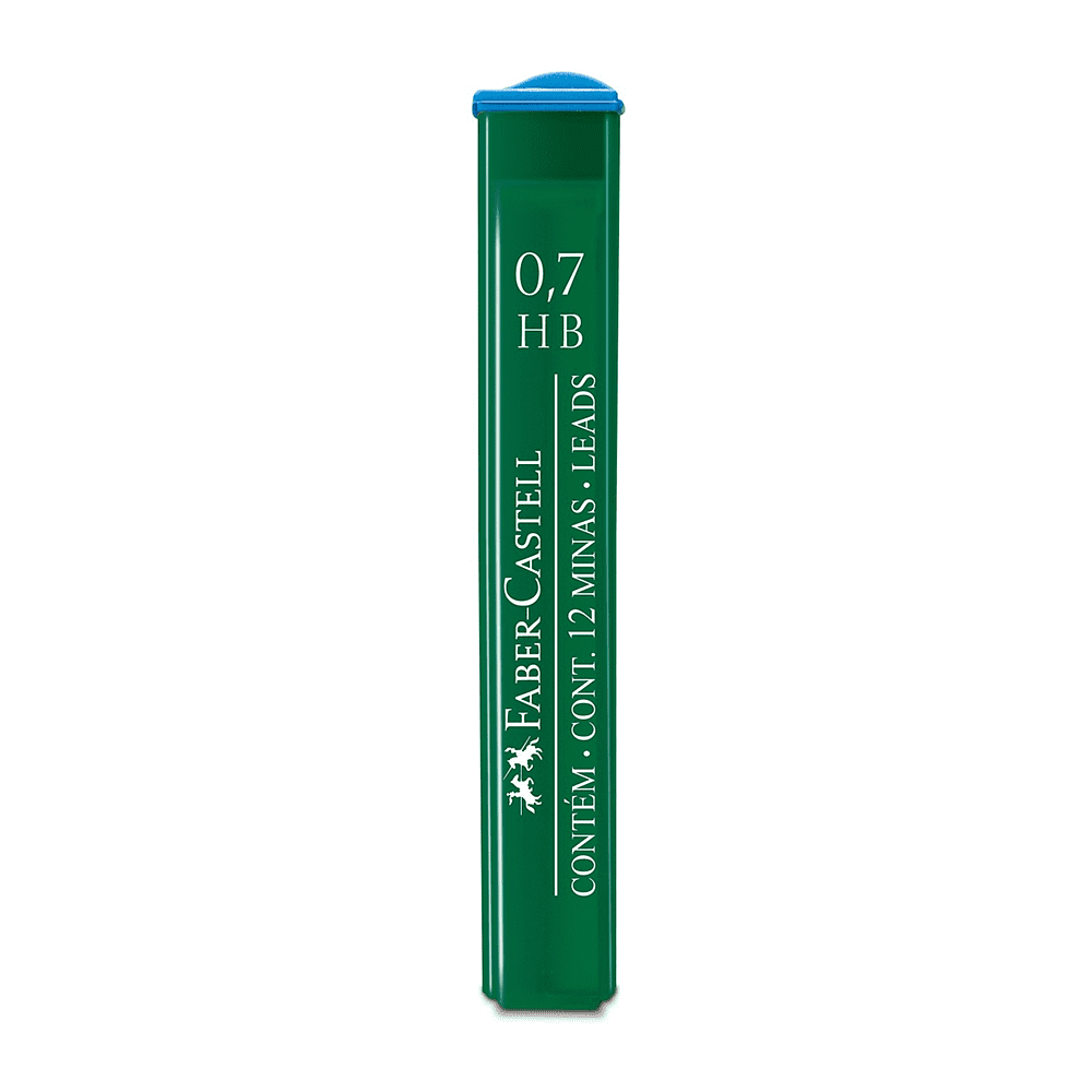 Грифели для автоматического карандаша "Polymer", HB, 0.7 мм, 12 шт