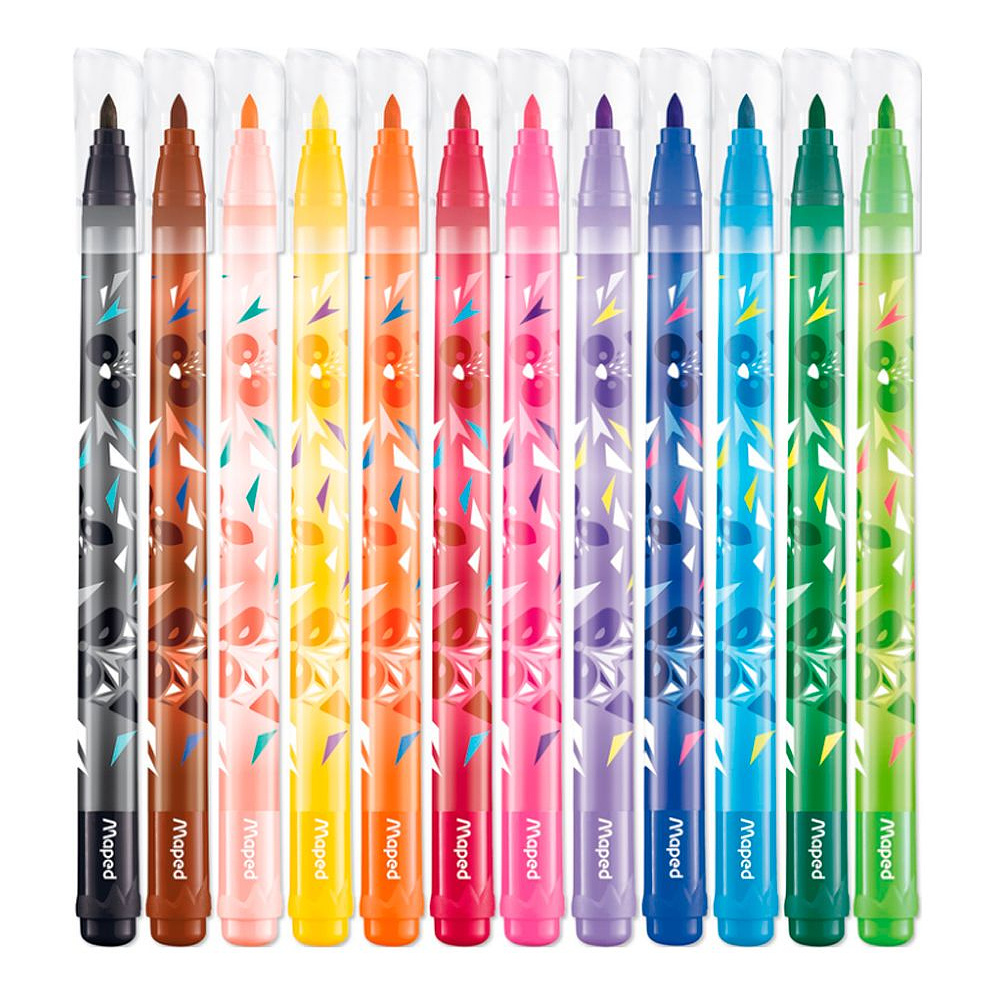 Фломастеры Maped "Mini Cute", 12 шт - 2