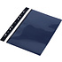 Папка-скоросшиватель с перфорацией "Panta Plast ECO", А4, темно-синий