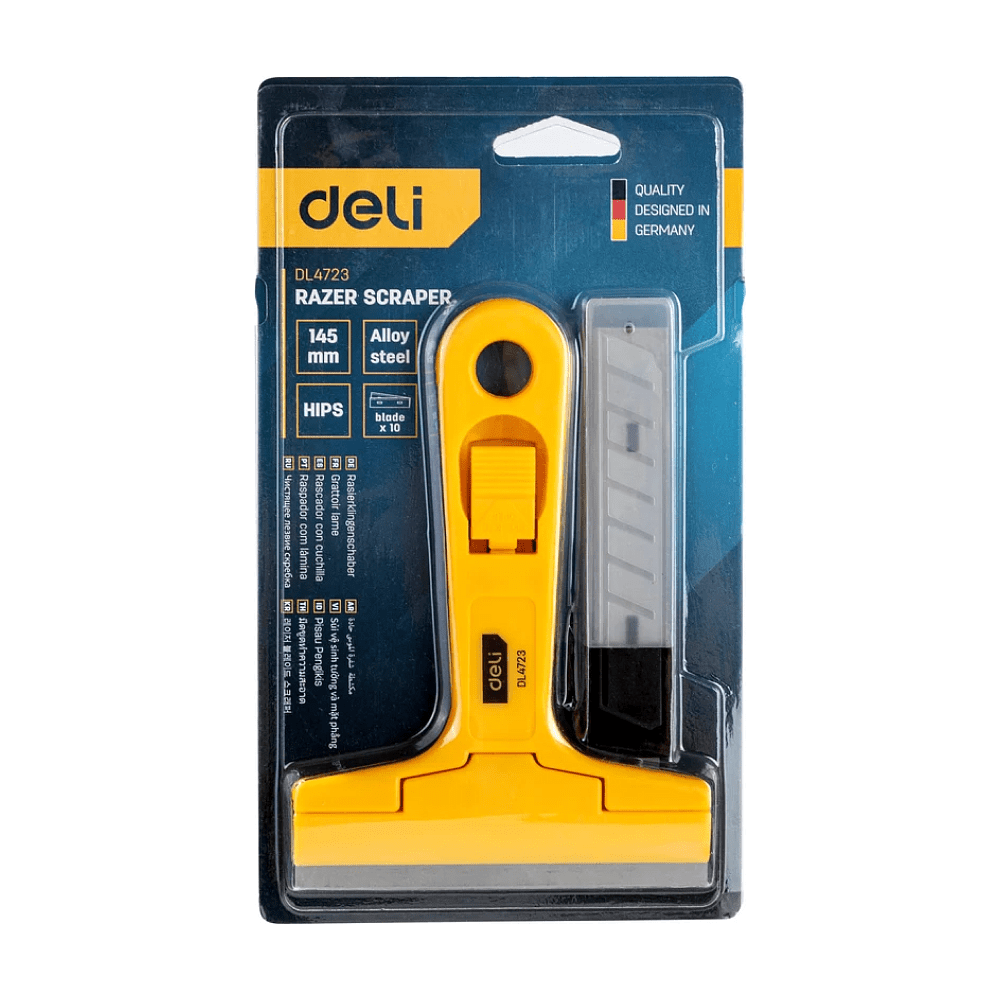 Скребок Deli YS EDL4723, 145 мм, 10 лезвий в комплекте - 2