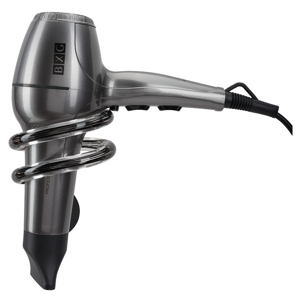 Фен настенный BXG-2000A1, ABS-пластик, хром - 3