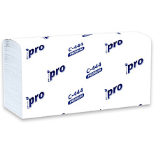 Полотенца бумажные PROtissue, Z - сложение, 150 листов, 2 слоя, Instant, 100% целлюлоза