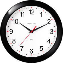 Часы настенные "963641", черный