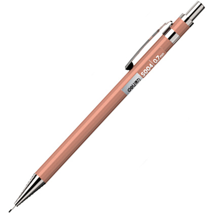 Карандаш автоматический "Deli S003", 0.5 мм, с ластиком, ассорти