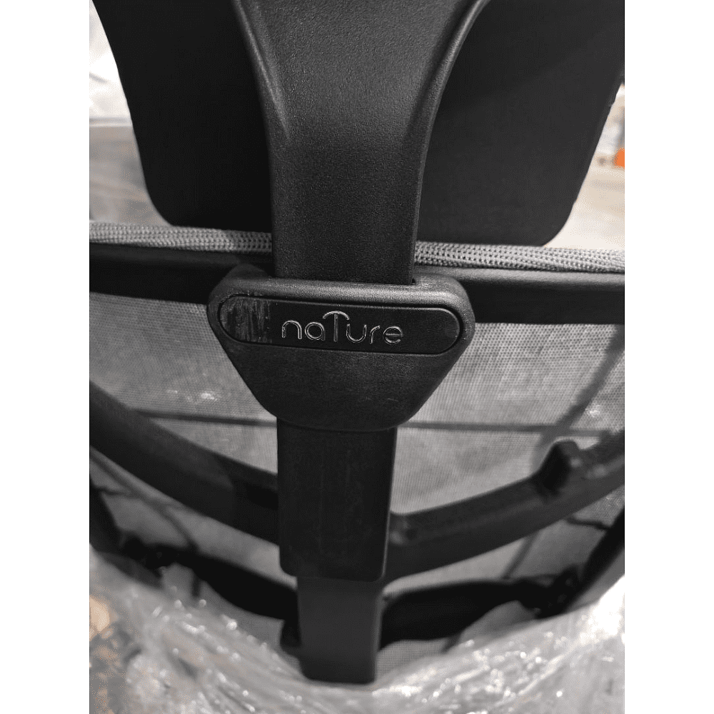 Кресло для руководителя "Nature II Slider", каркас черный, ткань, пластик, серый, -50% - 5