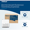 Диспенсер Tellus Matic, для полотенец в рулонах белый, HT1 - 12