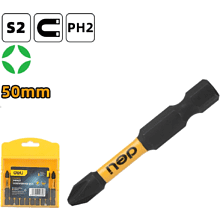 Бита Deli YS EDL251050, ударная, 10 шт., PH2 x 50 мм