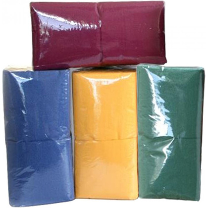 Салфетки бумажные "Бик-пак", 200 шт, 33x33 см, красный - 2