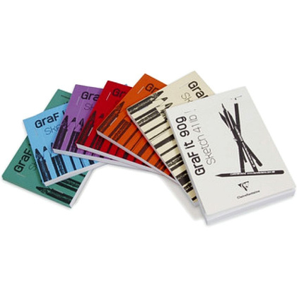 Скетчбук "Graf It", A4, 90 г/м2, 80 листов, белый - 2