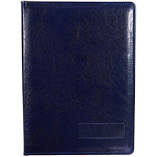 Папка на подпись, с карманом, синий