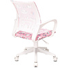 Кресло детское Бюрократ BUROKIDS 1W, ткань, пластик, розовый - 4