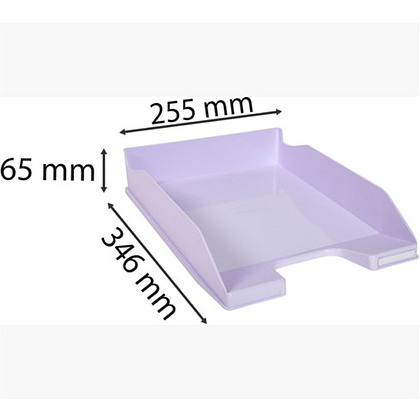 Модуль для бумаги горизонтальный "Aquarel", лиловый - 4