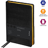 Ежедневник недатированный "xGold", А5, 320 страниц, черный - 2